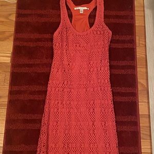 Lauren Conrad coral summer dress size xs